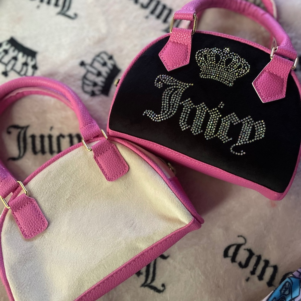 Set Of 2 Juicy Couture Mini Bowlers